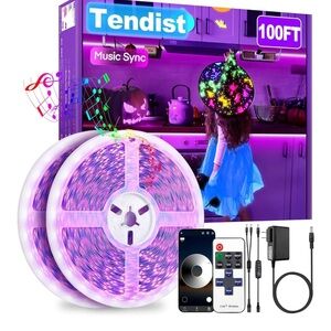 LED Strip Lights 100FT - Multicolor